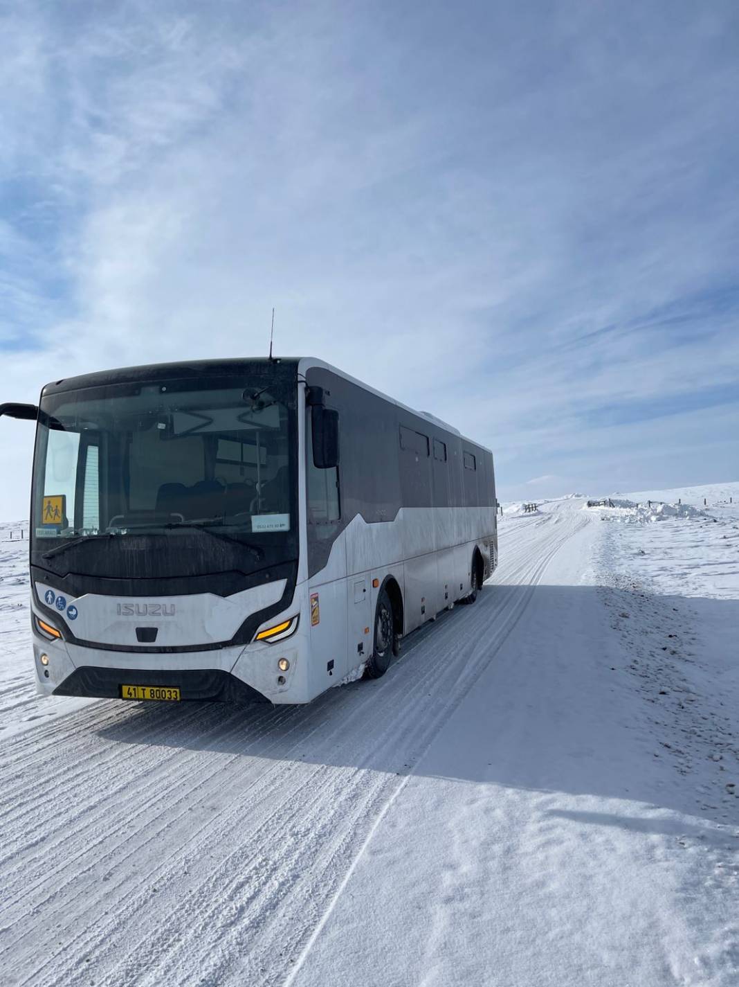 Isuzu Kış testlerini yapıyor 1