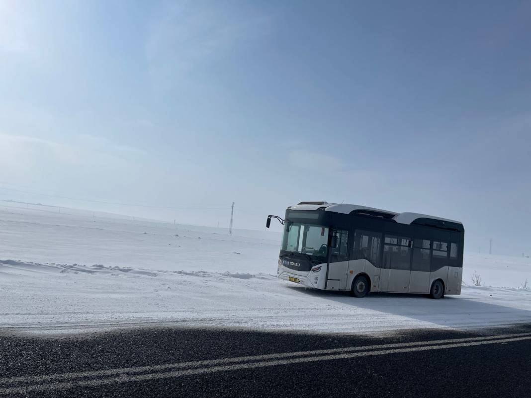 Isuzu Kış testlerini yapıyor 2