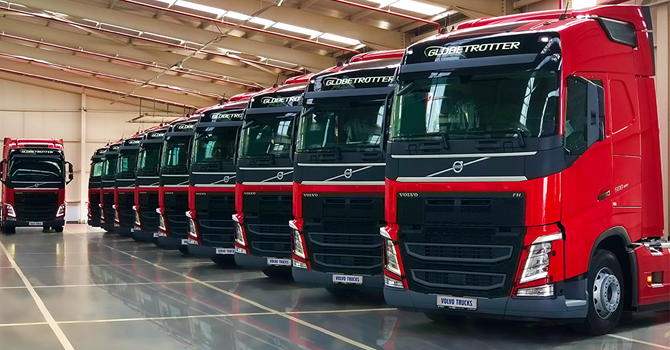 Volvo Trucks teslimatları hız kesmiyor
