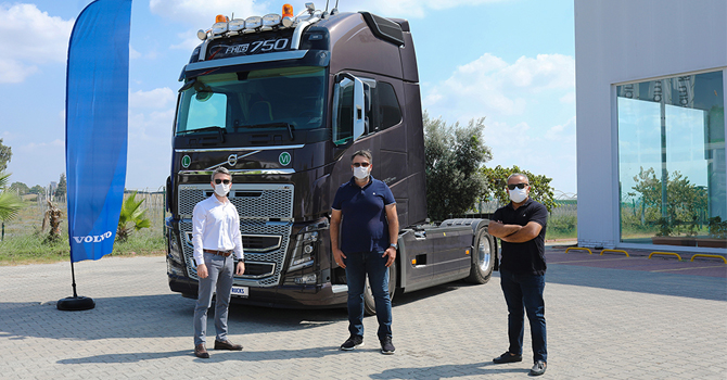 Volvo Trucks'dan teslimat