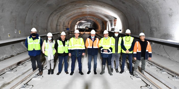 Narlıdere Metrosu Cumhuriyetin 100.yılında açılacak