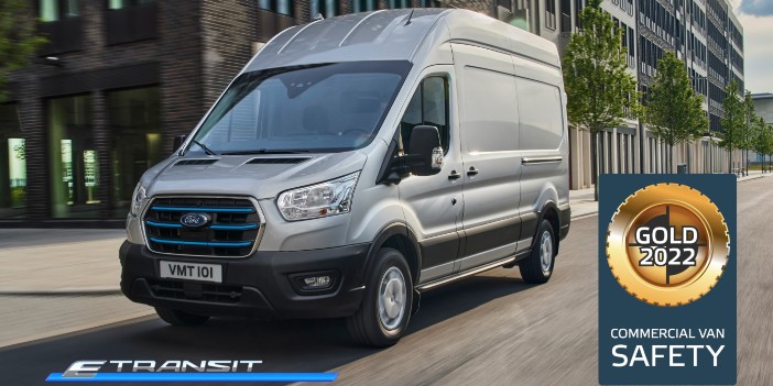 Ford E-Transit, Euro NCAP tarafından ‘Altın’ ödüle layık görüldü