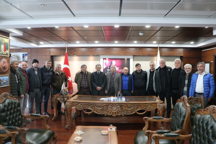 Şoförler Odası Başkanı adayı Yılmaz ziyaretlerine devam ediyor