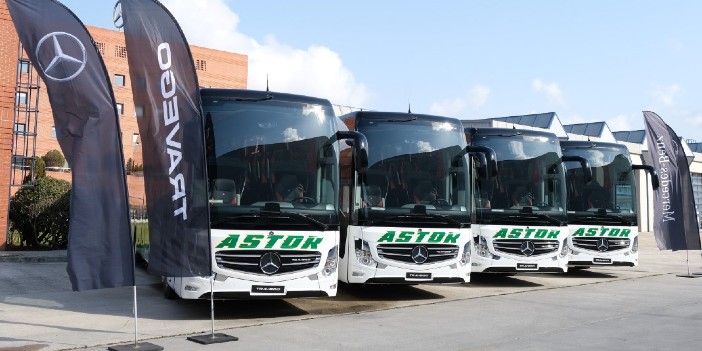 Astor Turizm, Travego siparişinin ilk teslimatını aldı