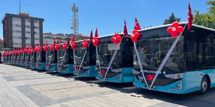 Karsan’dan Kırıkkale’ye 17 adet Atak otobüs