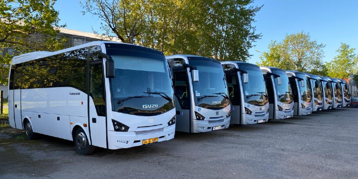 Anadolu Isuzu’dan Letonya’ya Midibüs Teslimatı