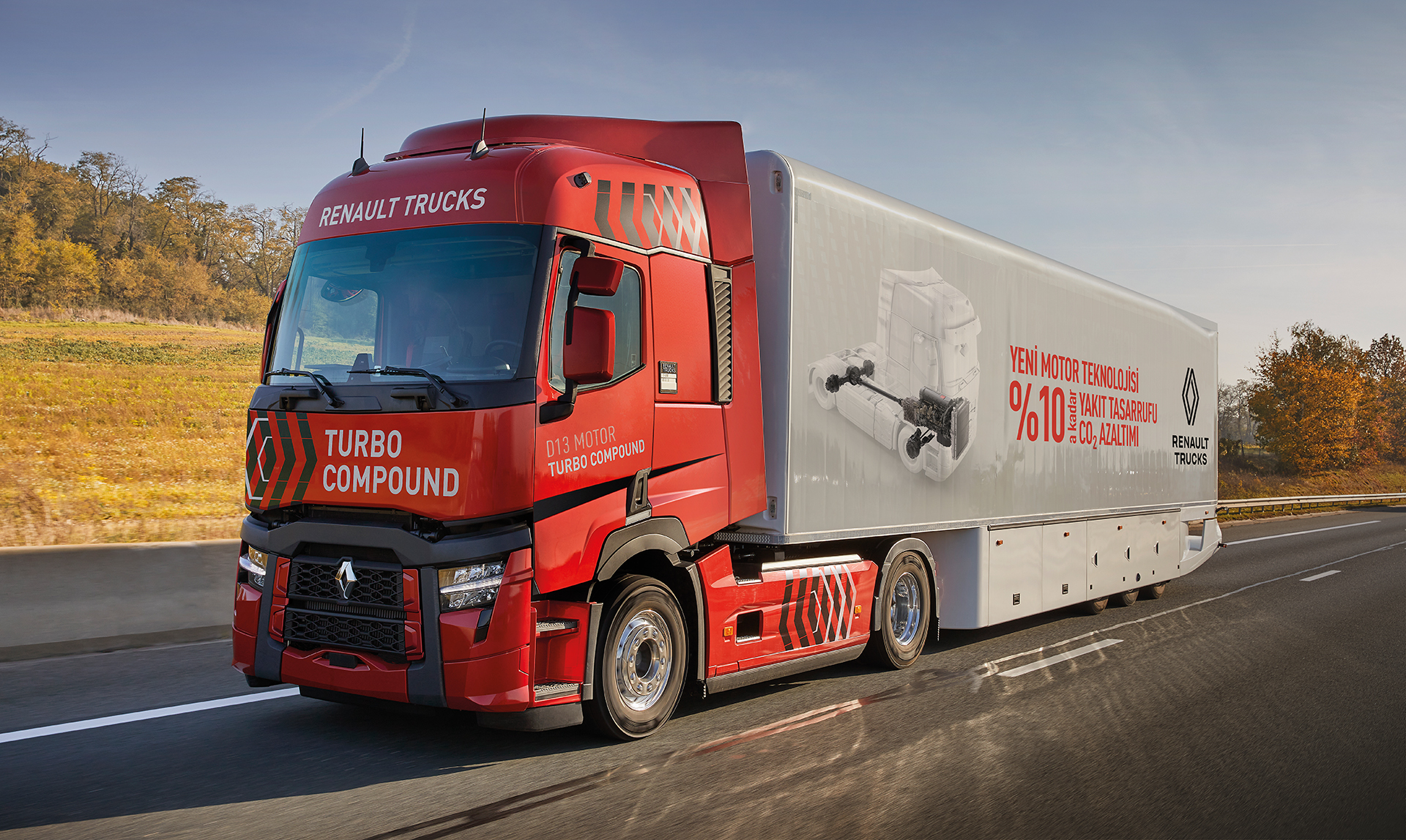 Yeni nesil Renault Trucks motorları ile yakıt tasarrufu
