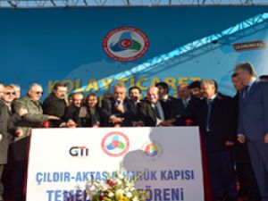 Ardahan’da Aktaş Sınır Kapısı’nın temelleri atıldı