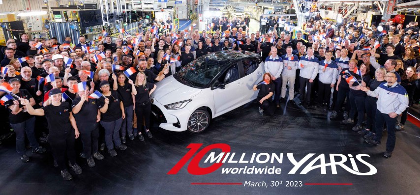 Toyota Yaris 10 milyonluk satış adediyle “efsane otomobillerden” biri oldu