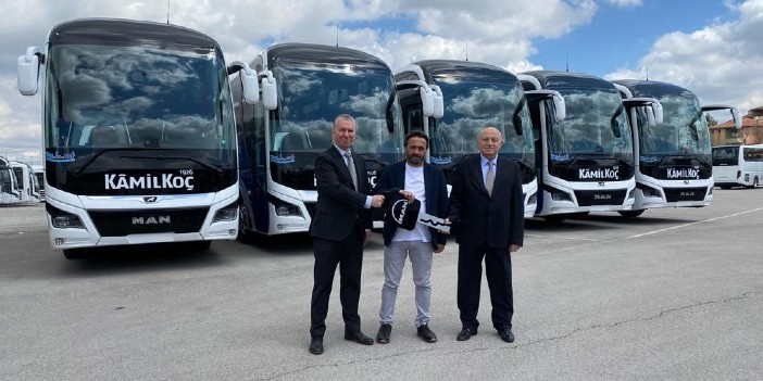 MAN otobüs teslimatlarına devam ediyor: Şahin Kardeşler’e 5 adet Lion’s Coach teslimatı yapıldı