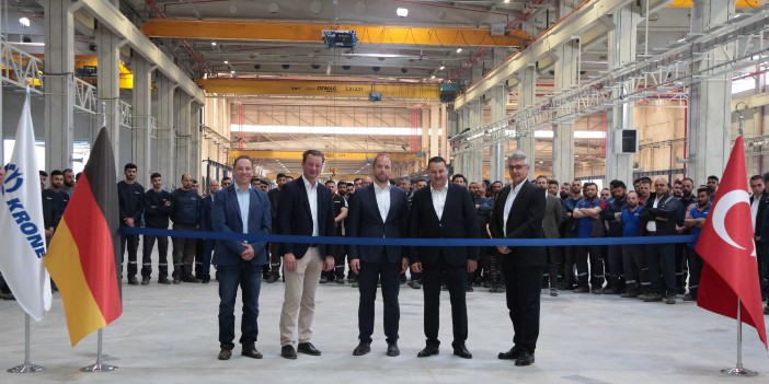 KRONE Tire Fabrikasında, Yeni Şasi Üretim Tesisi Devreye Alındı
