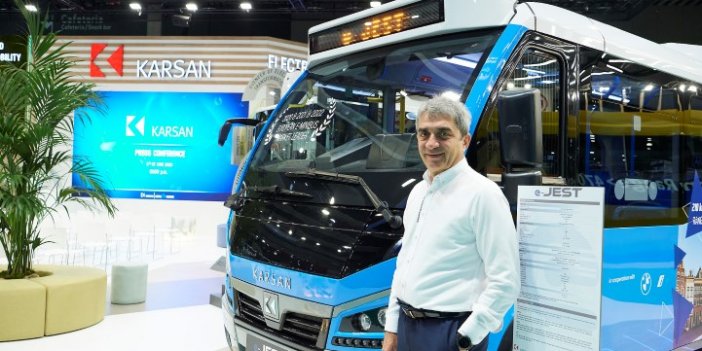 Karsan, Dünya'nın 20 ülkesinde 700 adet elektrikli aracıyla hizmet veriyor