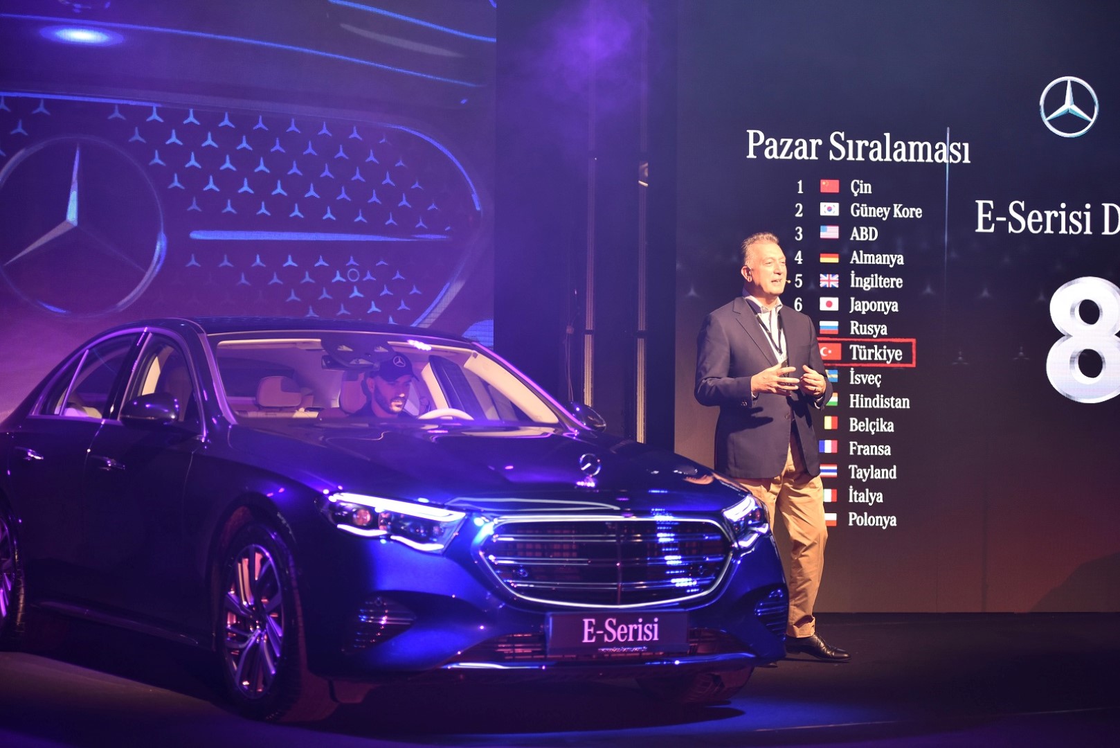 2023 sonbaharında Avrupa yollarına çıkan yeni Mercedes-Benz E-Serisi Aralık ayı itibari ile Türkiye’de