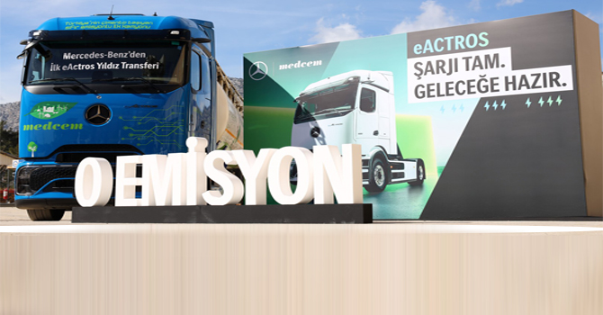 Mercedes-Benz Türk’ten İlk eActros 600 Teslimatı