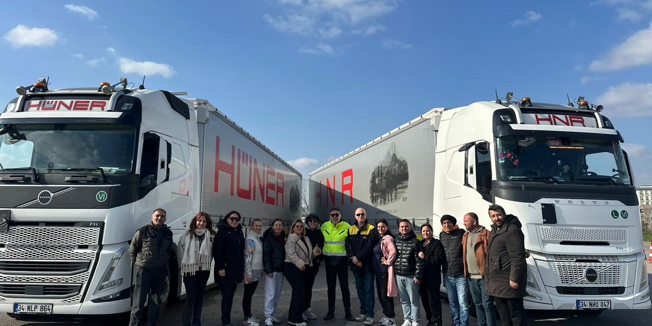 UND Kadın Tır Sürücü Akademisi 2. Dönem Mezunlarını Verdi