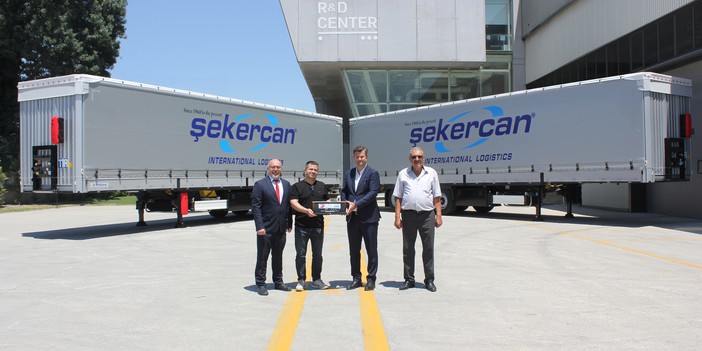 Şekercan Lojistik’e 50 Adet Tırsan Maxima Plus Teslimatı