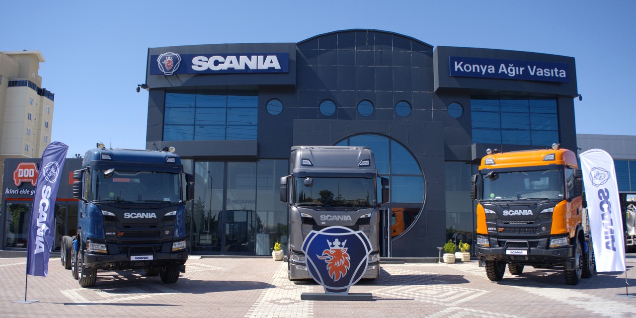 Konya Ağır Vasıta Scania 560G Titan ve Ultra’yı Tanıttı