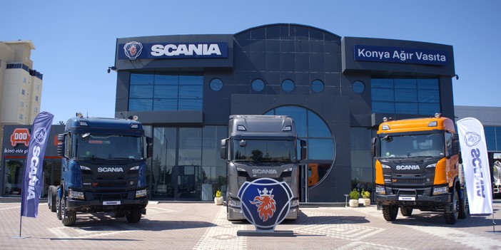 Konya Ağır Vasıta Scania 560G Titan ve Ultra’yı Tanıttı
