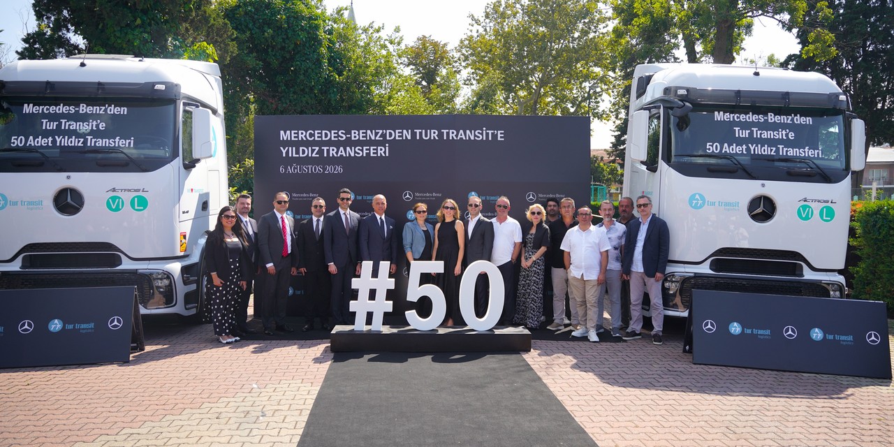 Tur Transit Lojistik 50 Mercedes-Benz Actros L Teslim Aldı