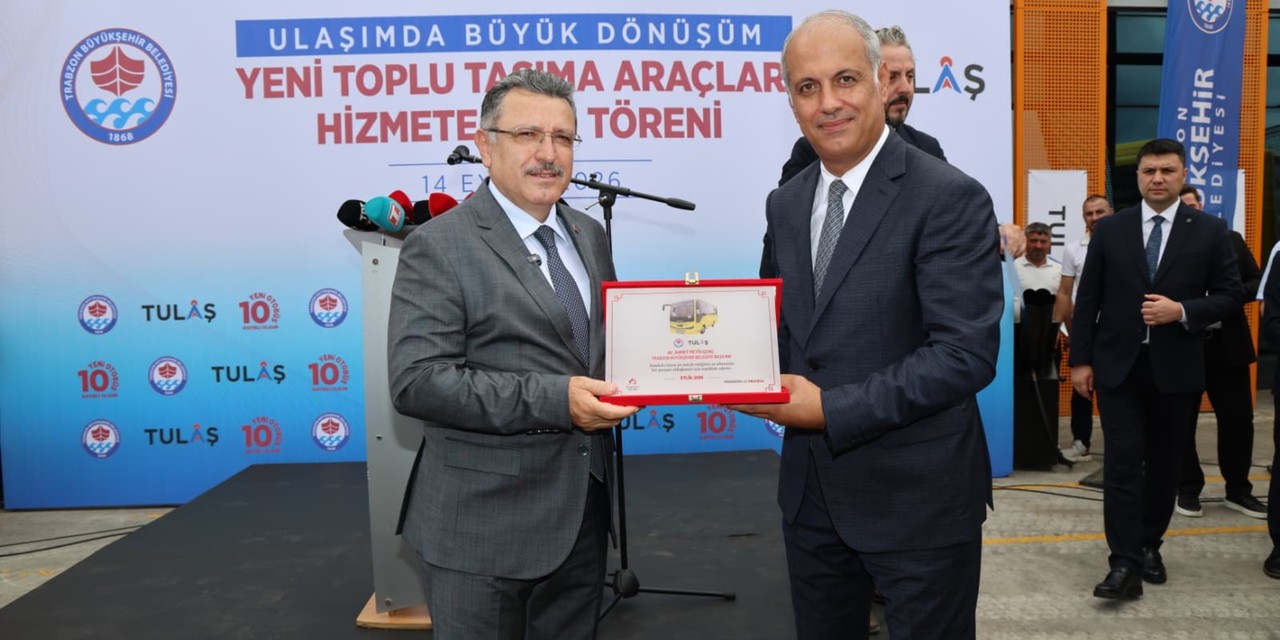 Anadolu Isuzu Trabzon’a 10 Novo Citi Teslim Etti