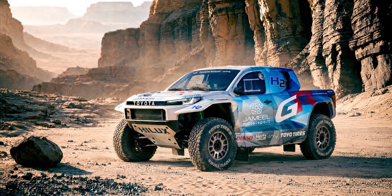 Toyota Hidrojenli Hilux ile Dakar’da Yarışacak