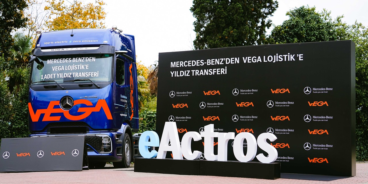 Mercedes-Benz Türk’ten Vega Lojistik’e eActros 600 Teslimatı