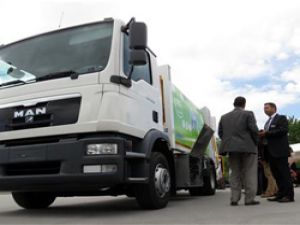 MAN’dan daha sessiz çalışan çöp kamyonu ve kompozit itfaiye aracı