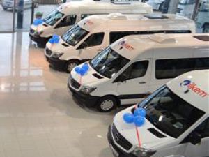 İlkem Turizm 50 adet Mercedes-Benz Sprinter’ı filosuna ekledi