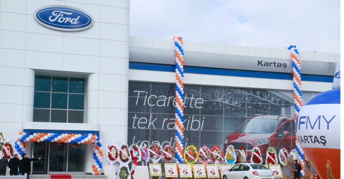 Ford Ankara bayisi Kartaş 3S tesisini hizmete açtı