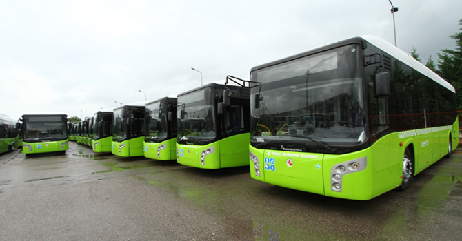 CNG’li Otobüsler Kocaeli’de!
