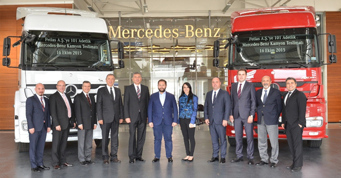 Petlas 101 Adet Kamyon Yatırımı Yaptı
