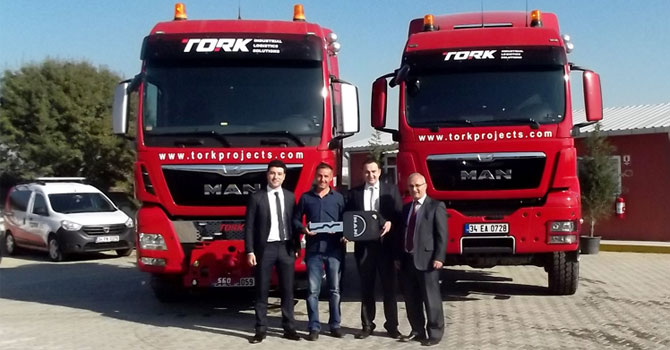 Tork, 2 Özel MAN Çekici Yatırımı Yaptı