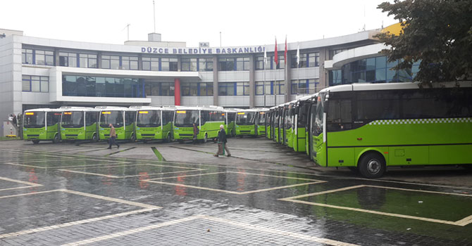 Otokar, Düzce’ye 34 Araç Teslimatı Yaptı