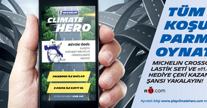 Michelin Climate Hero Dijital Sürüş Deneyimi CrossClimate Kazandırıyor