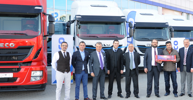 Iveco’dan Mersin’de 10 adet çekici teslimatı