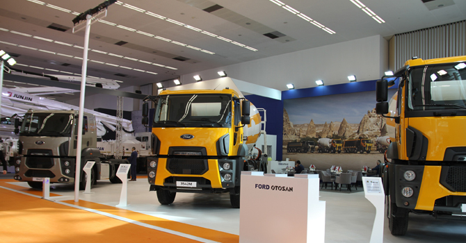 Ford Trucks Ankara Beton Fuarı’nda