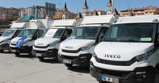 Filosunun tamamını Iveco Daily araçlarla yeniledi