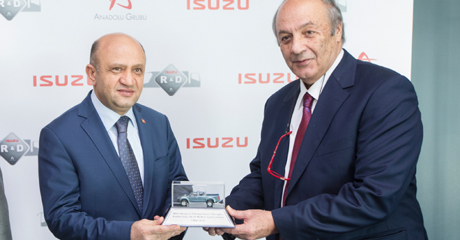 Isuzu'nun Ar-Ge Merkezine Bakan Ziyareti