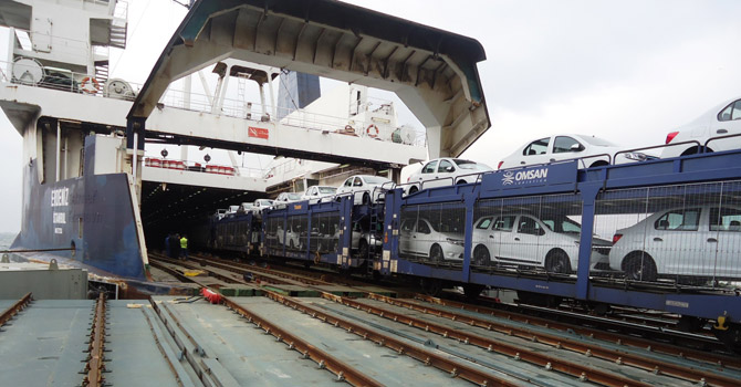 OMSAN, Dacia’yı Demiryoluyla Taşıy