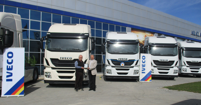 Mersin'li Sağlamer Lojistik 5 adet Iveco Stralis aldı