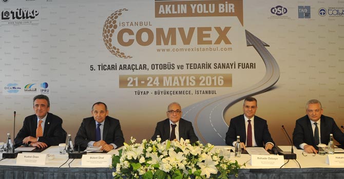 Karayolu ticareti COMVEX  Fuarı’nda buluşuyor