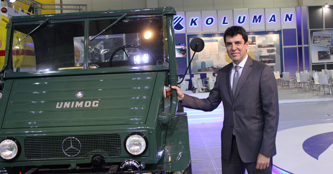 Koluman Comvex Fuarında yerini aldı