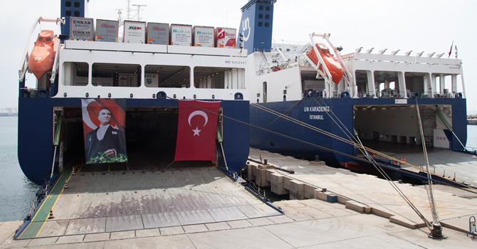 UN Ro-Ro 897 bin TL bağışladı