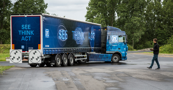 ZF Otonom sürüş için çalışmalarını sürdürüyor