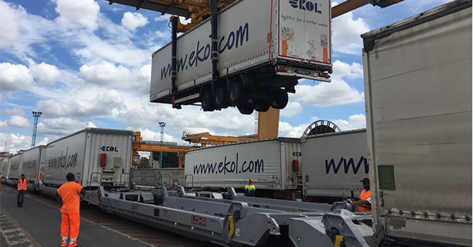 Ekol, Sete-Paris Tren Hattını Devreye Aldı
