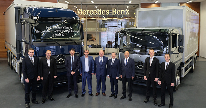 Deniz Nakliyat filosuna 79 adet Mercedes