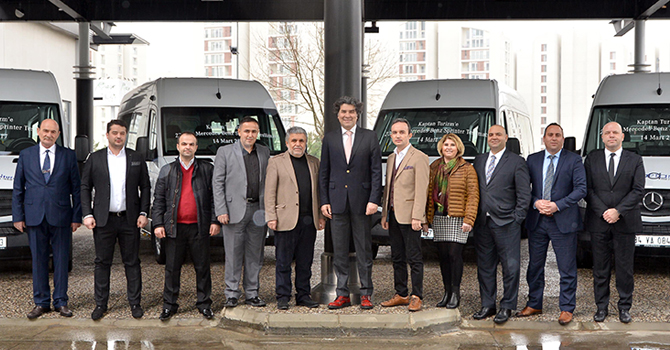 Kaptan Turizm filosuna 23 adet Sprinter