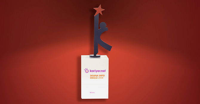 Mutlu Akü’ye İnsana Saygı Ödülü!