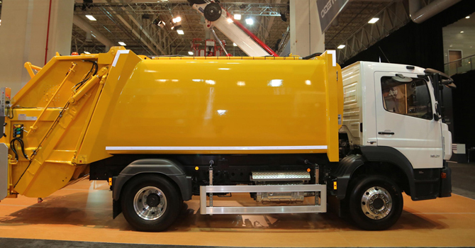 Atego ve Arocs atık yönetim teknolojisini değiştiriyor