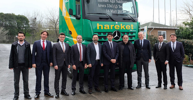 Euro 6 Mercedes-Benz Arocs 3363 LS teslimatı